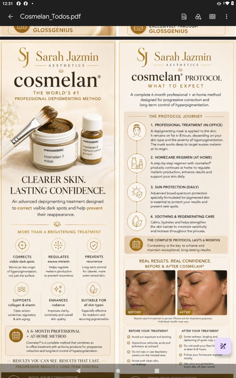 Cosmelan · El protocolo número uno del mundo
